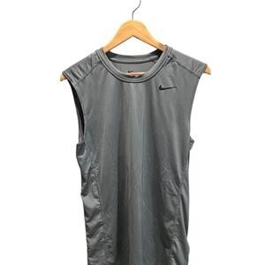 Nike Men's S Gray Dri-FIT Sleeveless Athletic Tank Top Shirt